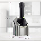Classic Frozen Fruit Soft Serve Maker for Healthy Vegan and Dairy-Free Treats, 200W Silver Machine with 36 Recipes