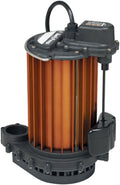 Liberty Pumps 457-2 Vertical Magnetic Float 1/2 HP Submersible Sump Pump, BLACK