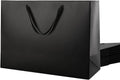 Extra Large Black Gift Bags with Handles,16x6x12 Inch,12 Pack