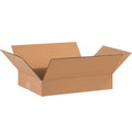 Shipping Boxes Flat 16"L x 12"W x 3"H 25-Pack - Corrugated Cardboard Box for Moving, Mailing, Packing, Packaging and