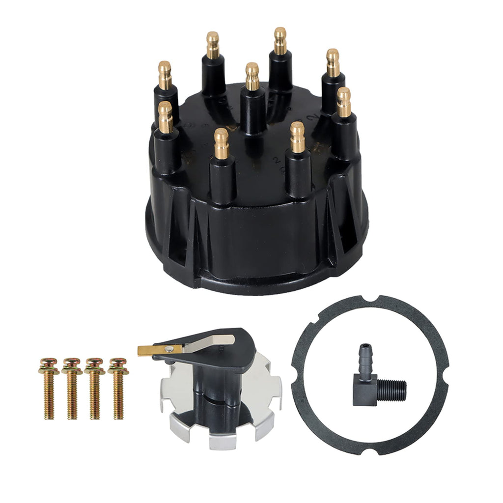 waltyotur Distributor Cap and Ignition Rotor Kit Replacement for MerCruiser