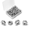 100pcs #8-32 Hex Nuts 8-32 Replacement Nut for DIY Home Mechanism