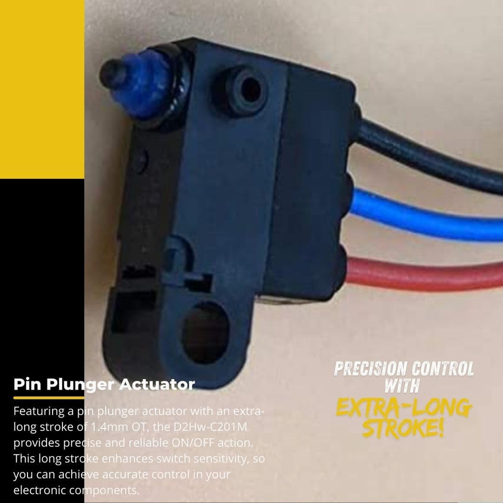 D2Hw-C201M Micro Switch Pin Plunger Spdt 2A 125V
