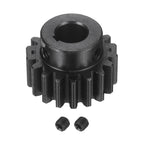 DTGN Spur Gear 1.5Mod 18 Teeth 12mm Thickness 10mm Bore 3x1.4mm Keyway