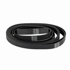 GT2 Timing Belt, 6mm Closed Loop Rubber Belt, Length 200mm, Width 6mm, Pitch 2mm, 2GT Synchronous Belts 3D Printer Belt, Black Loop Drive Belt 10pcs (200MM)