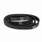 GT2 Timing Belt, 6mm Closed Loop Rubber Belt, Length 248mm, Width 6mm, Pitch 2mm, 2GT Synchronous Belts 3D Printer Belt, Black Loop Drive Belt 10pcs (248MM)