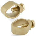 BaYiToo 2 Pcs Direct Burial Ground Rod Clamp