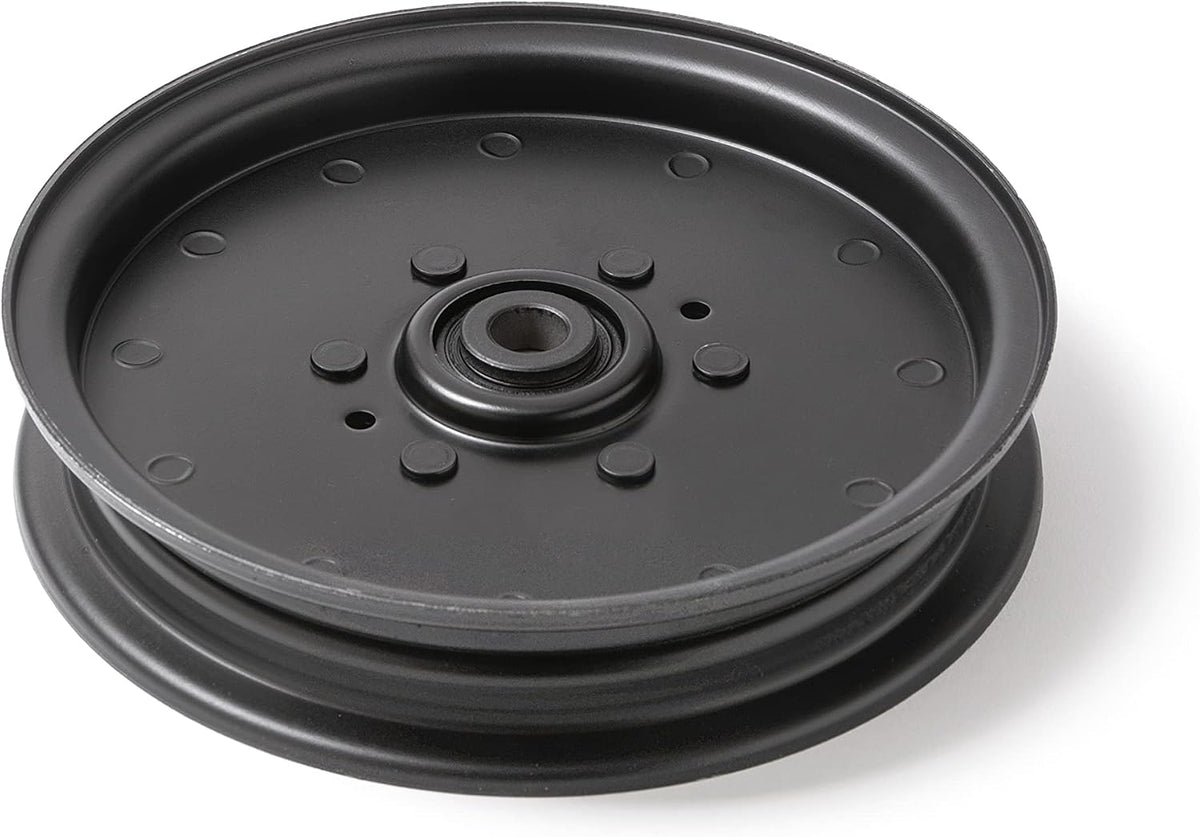 Terre Products, Flat Idler Pulley, 6 Inch Flat Diameter, Compatible Part for Ferris 5021976, 5102831, 5103800, 5600184, Simplicity 5021976, Snapper 5021976, 5103800YP, 5600184, 5600184SM