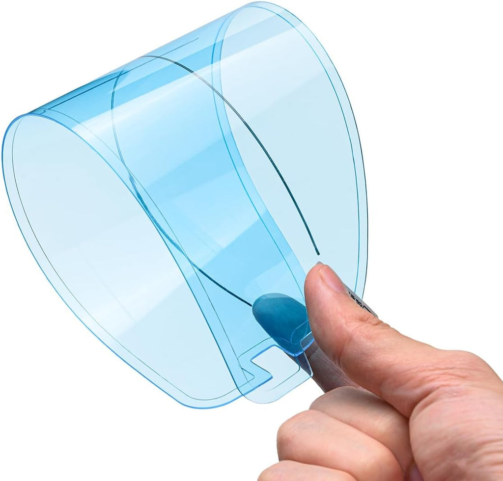 Universal Anti Fog Film for Motorcycle Helmet Visor 3.46" x 10.7"-Helmet Face Shield Anti Fog Visor Insert | Fog