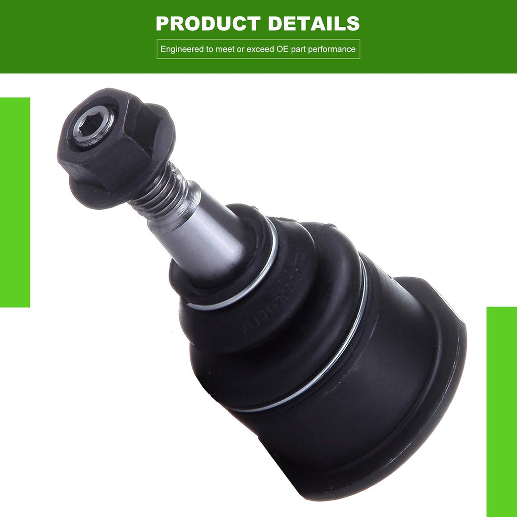 SCITOO 4pcs Front Suspension Kit Lower Upper Ball Joint Fit 1999-2006 For Chevy Silverado 1500 4WD AWD For Gmc Sierra 1500 4WD AWD 2000-2006 Tahoe