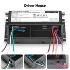 96W Dimmable LED Driver Power Supply 24VDC Transformer,5-in-1