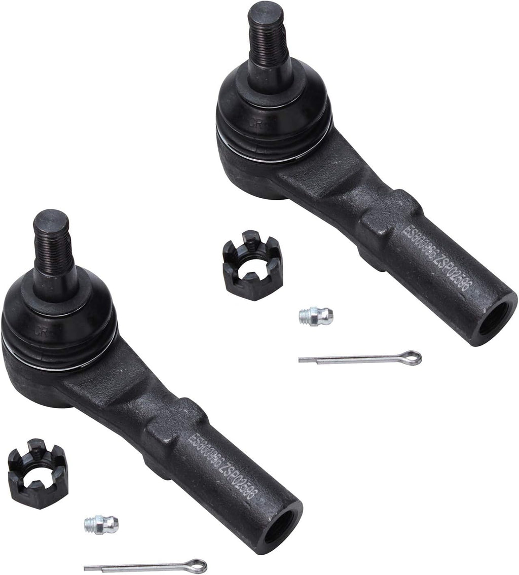 Detroit Axle - Front 2pc Tie Rods for 2011-2023 Dodge Charger Challenger
