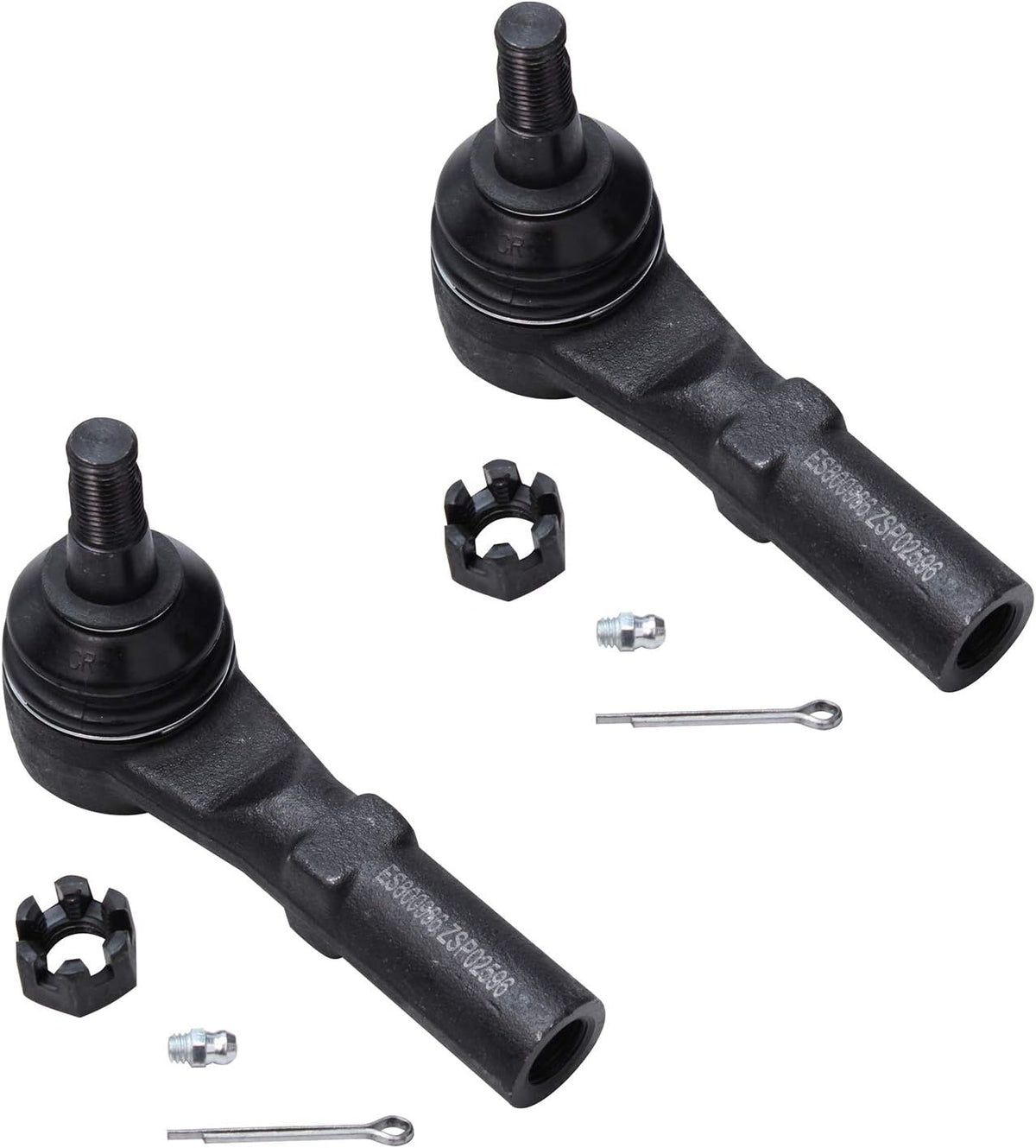 Detroit Axle - Front 2pc Tie Rods for 2011-2023 Dodge Charger Challenger
