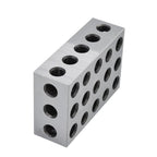 2-4-6 Blocks Matched Pair with 23 Holes Precision Machinist Milling Accuracy 0.0003In (2-Pack)