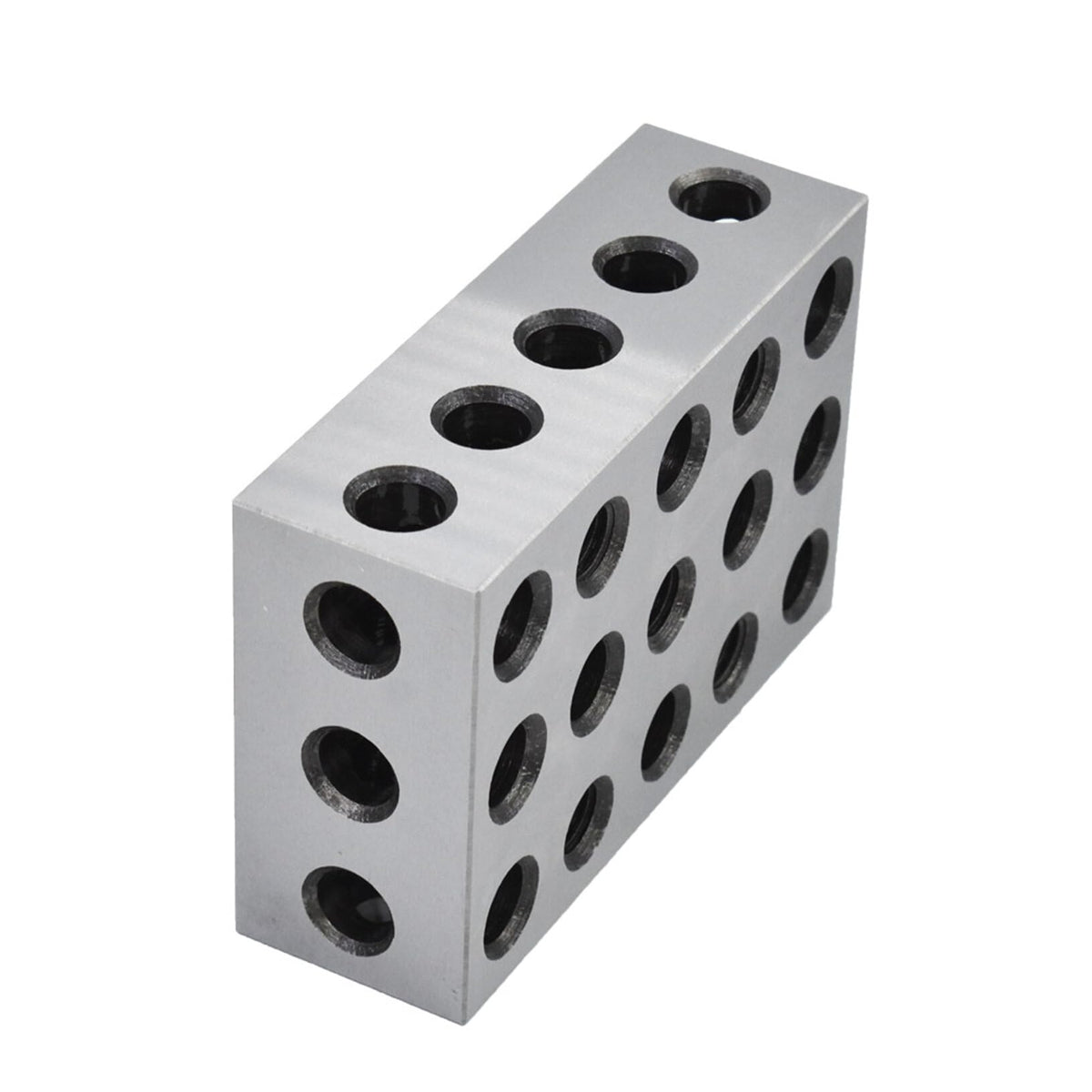 2-4-6 Blocks Matched Pair with 23 Holes Precision Machinist Milling Accuracy 0.0003In (2-Pack)