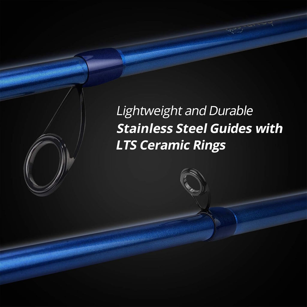 Compass Telescopic Fishing Rods and Combo, Easy to Travel | Spinning & Casting Rods, Graphite Blanks, Stainless