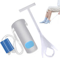 Sock Aid Kit, Sock Puller Aid Easy On and Off, Sock Assistant Device No Bending, Sock Aids for Putting On Socks and