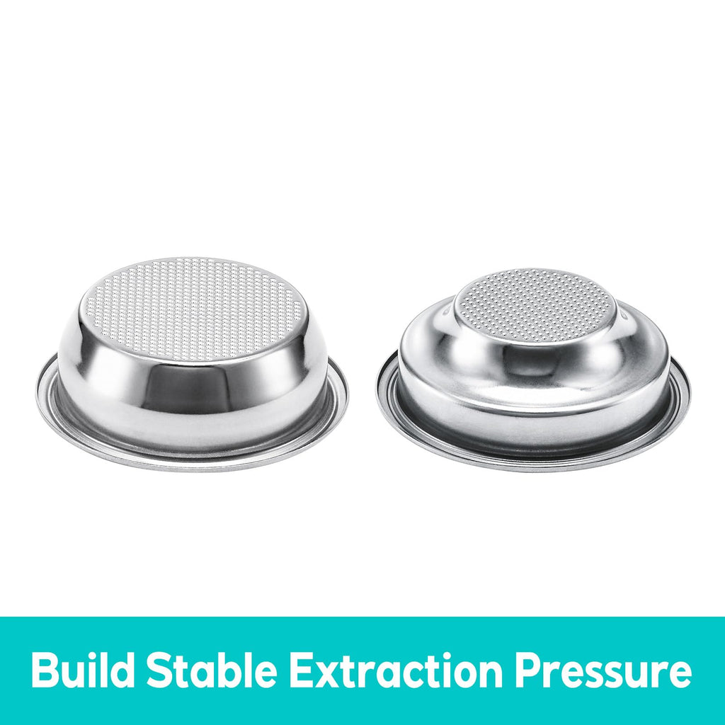 CASABREWS 58mm Single Wall Filter Baskets for MARENZA Espresso Machine