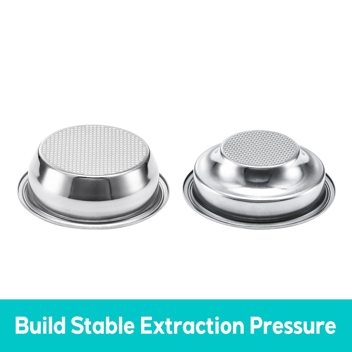CASABREWS 58mm Single Wall Filter Baskets for MARENZA Espresso Machine