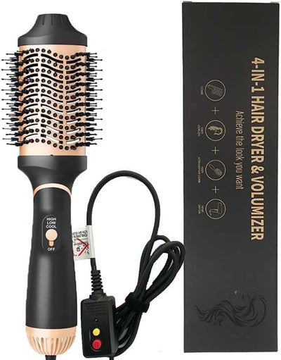 Hair Dryer Brush Blow Dryer in One Step, Upgraded 4 in 1 Hair Dryer and Styler Volumizer with Negative Ion Anti-frizz