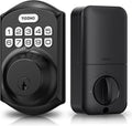 TE001 Keyless Entry Door Lock with Keypad - Smart Deadbolt Lock for Front Door with 2 Keys - Auto Lock - Easy