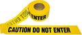 T15102 Pro Pack 1.5-MIL Yellow Caution Do Not Enter Barricade Tape, 3 in. x 1000 ft. Roll, 12-Pack
