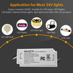 40W Constant Current LED Driver, UL FCC Listed, 1PK