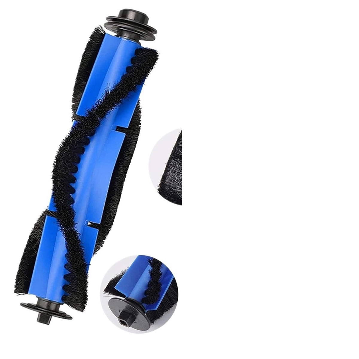 Roller Brush Cover, Compatible For Kyvol, Cybovac E20 E30 E31 Robot Vacuum Cleaner Accessories Roller Brush Cover Side Filter Parts Replacement(1set)