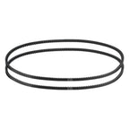 uxcell 2Pcs 3L420 Rubber V Belt, 42" Outer Circ x 0.37" Width x 0.22" Thick