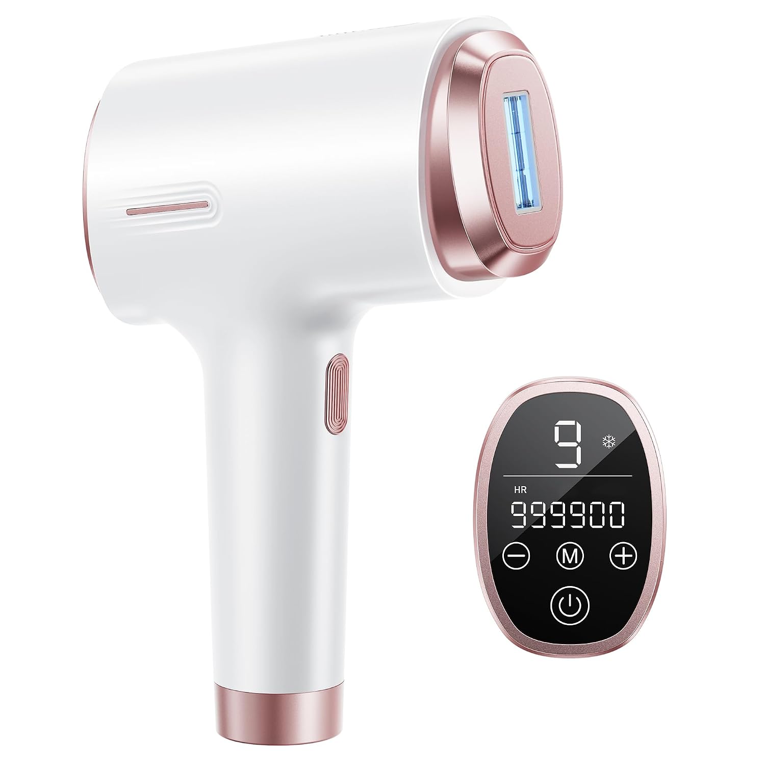 IPL Laser Hair Removal Device, 21J Energy, 96% Hair Reduction, 41°F Ice Cooling for Women & Men, Face Bikini