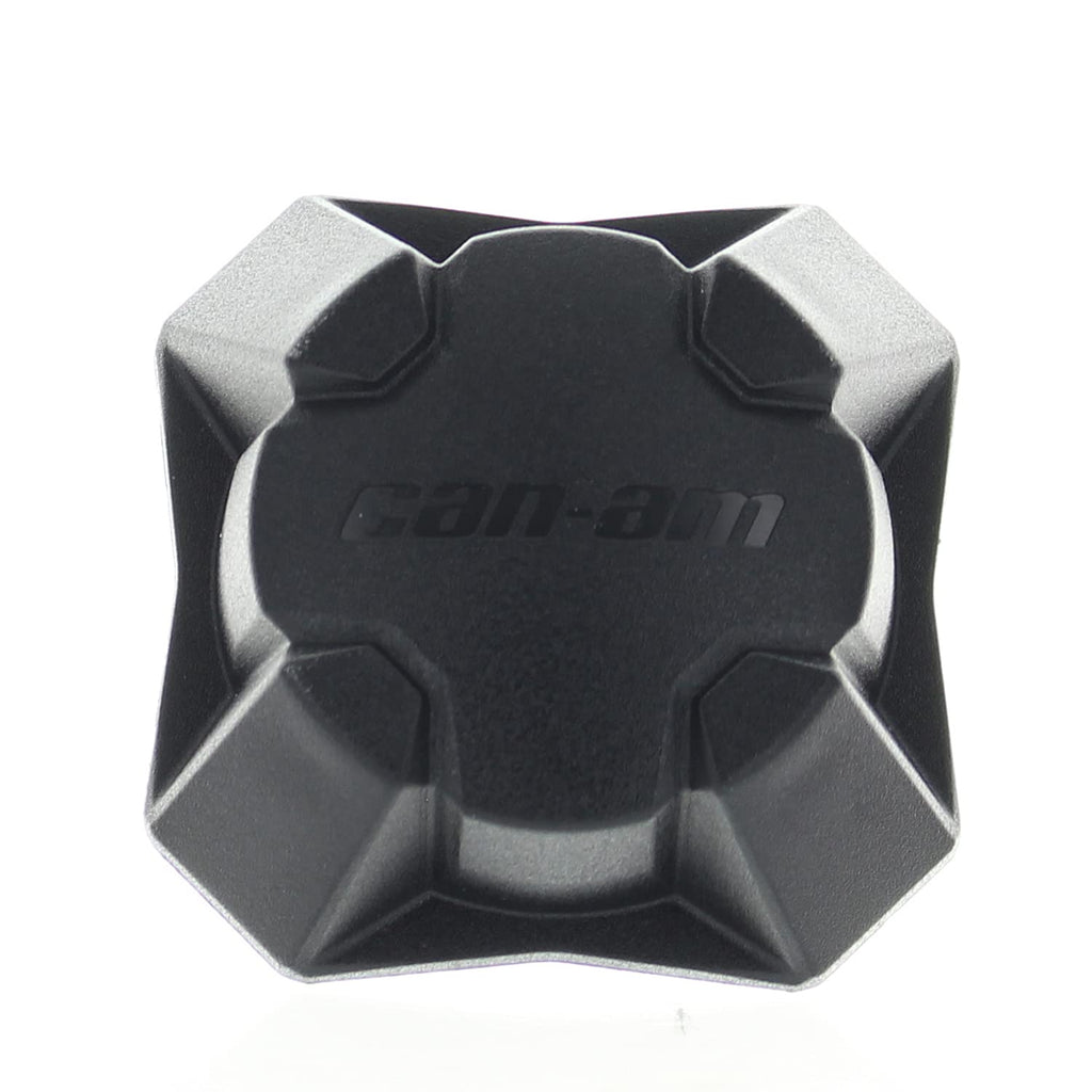New OEM UTV Black Wheel Cap Cover, Commander Maverick Defender, 705401541