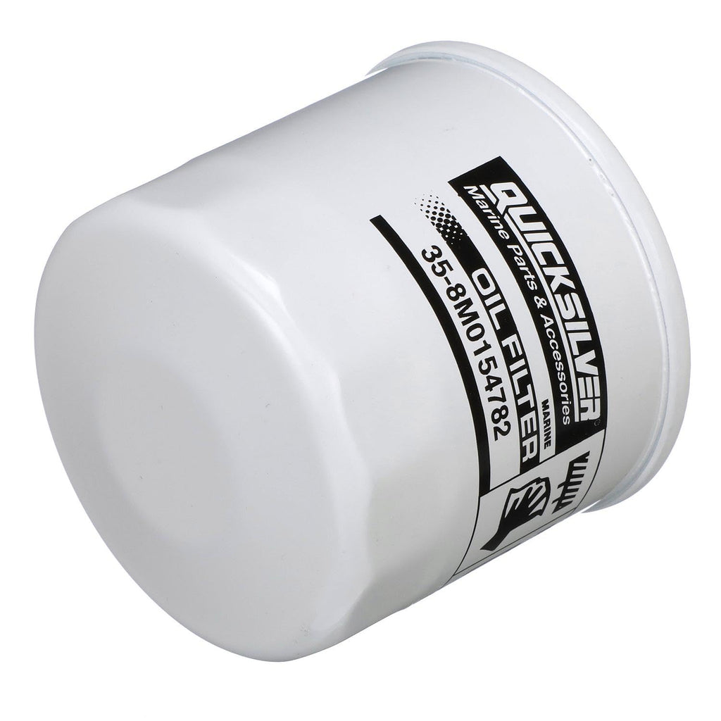 Quicksilver 20 Micron Oil Filter for Outboard Engines - Replaces Johnson/Evinrude 5033919, 778887, Mallory 9-57815, Suzuki 16510-82703, Sierra 18-7897