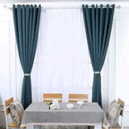6 Pack Magnetic Curtain Tiebacks, Decorative Curtain Holdbacks for Window Décor (Coffee)