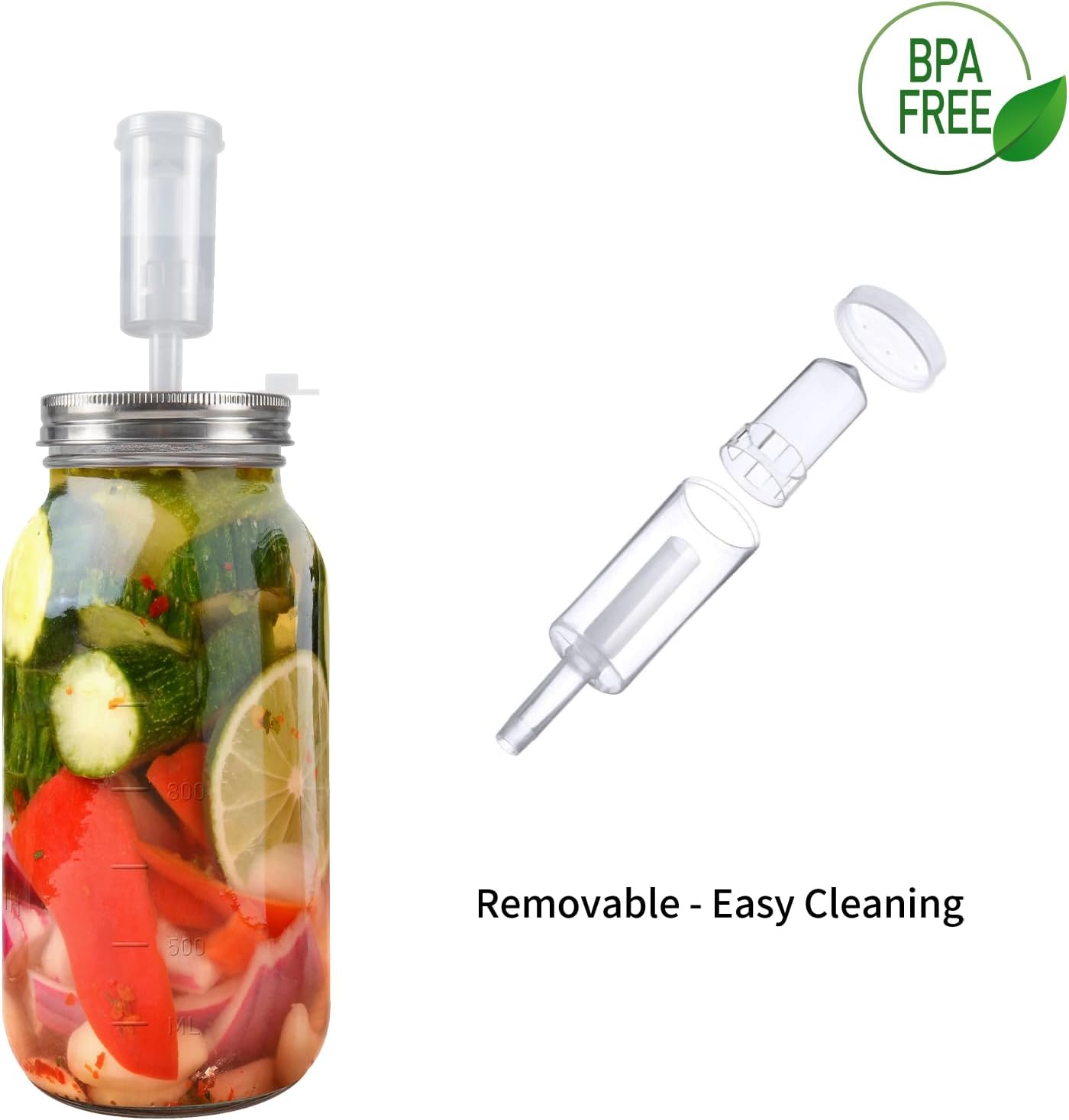 Airlock Set Three-Piece Airlock Drilled #6 Stopper and Grommet for Fermentation, Brewing Wine, Beer Making