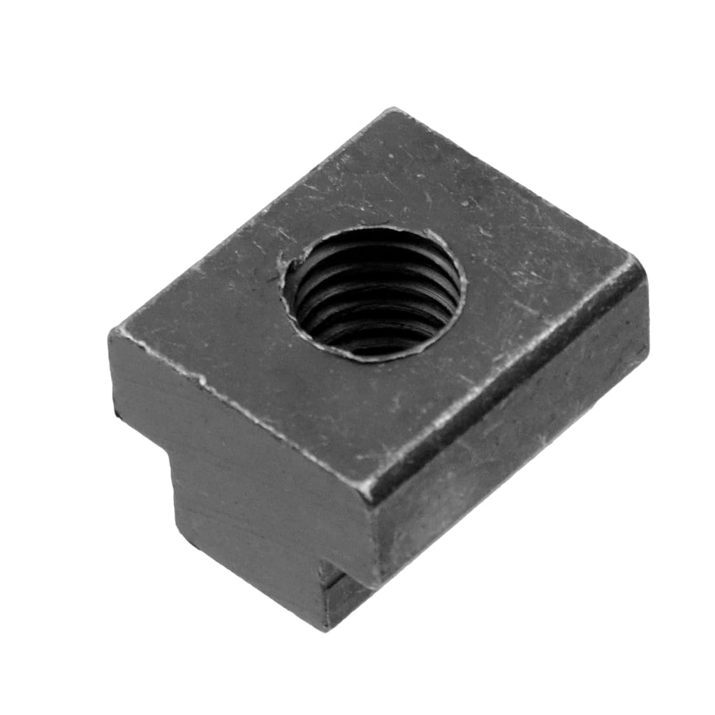 M12 T Slot Nuts, Black Oxide Finish, 10Pcs