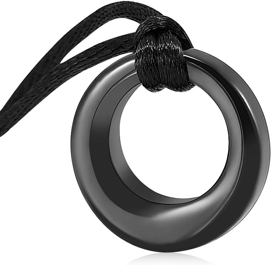 Cremation Jewelry Urn Necklace for Ashes for Women Men, Circle of Life Eternity Memorial Pendant Ash Jewelry