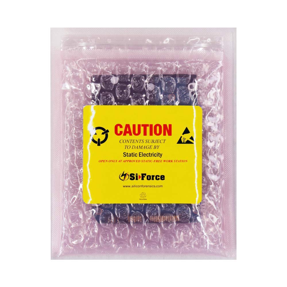 Anti Static Bubble Bags, Resealable Static Shielding Bag, Reusable for Sensitive Electronic Components (XX-Small Qty