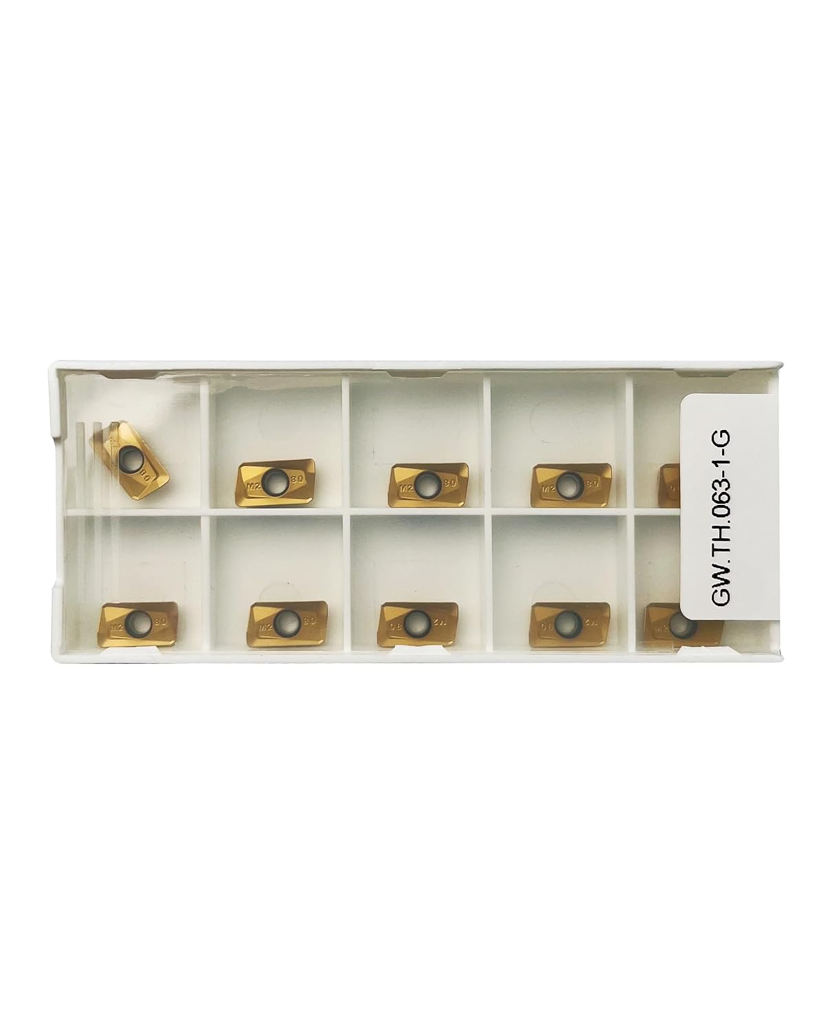 Zorqon10Pcs APMT1135PDER-M2 Carbide Milling Inserts
