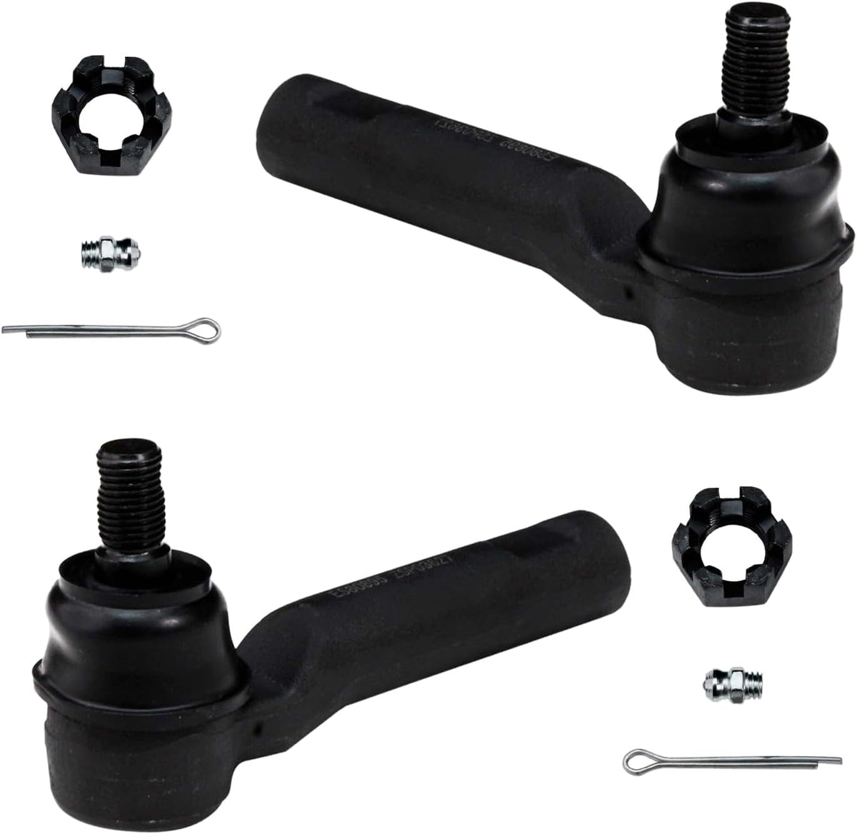 Detroit Axle - Front 4pc Tie Rods for 2005-2023 Toyota Tacoma