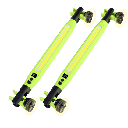 2 Pack Under Hood Work Light, 3000LM IP66 Magnetic COB Cordless