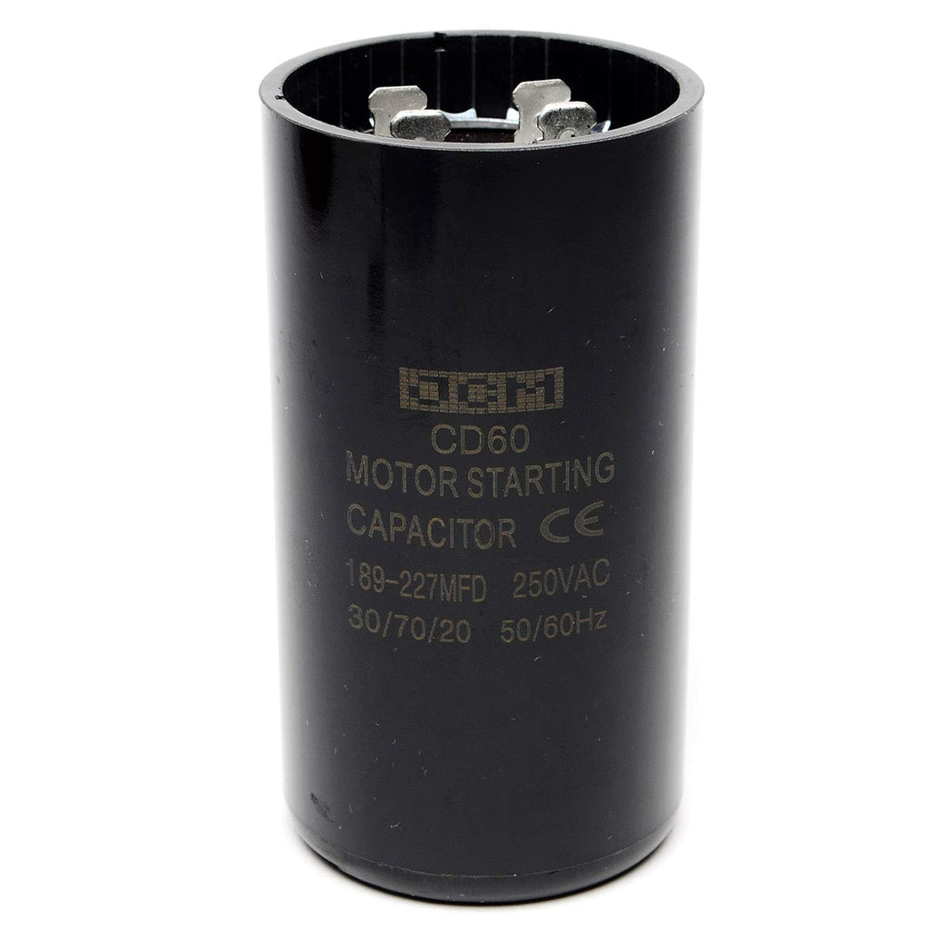 JCM CD60 Motor Start Capacitor 189-227 uF MFD 250V AC 50/60Hz Round