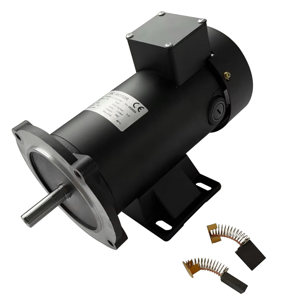 YaeTek Permanent Magnet DC Motor 90V 1/2HP 1750 RPM 90 Volt Electric Motor