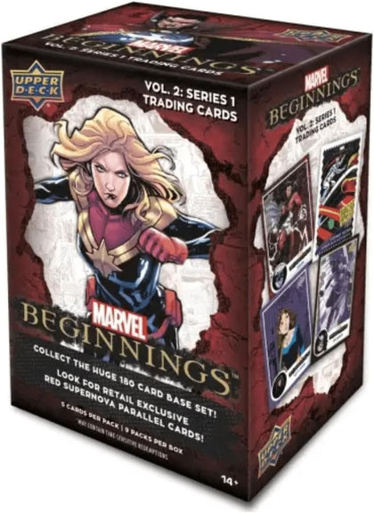 Marvel Beginnings Volume 2: Series 1 Trading Card Blaster Box