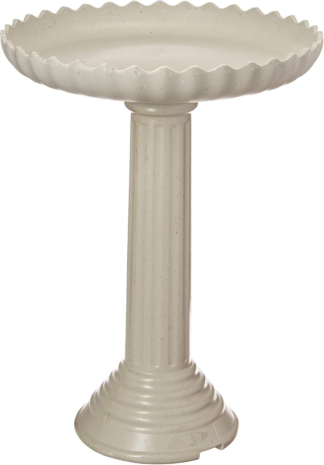 HBC-120C Heated Birdbath with Pedestal, 120W, Gray