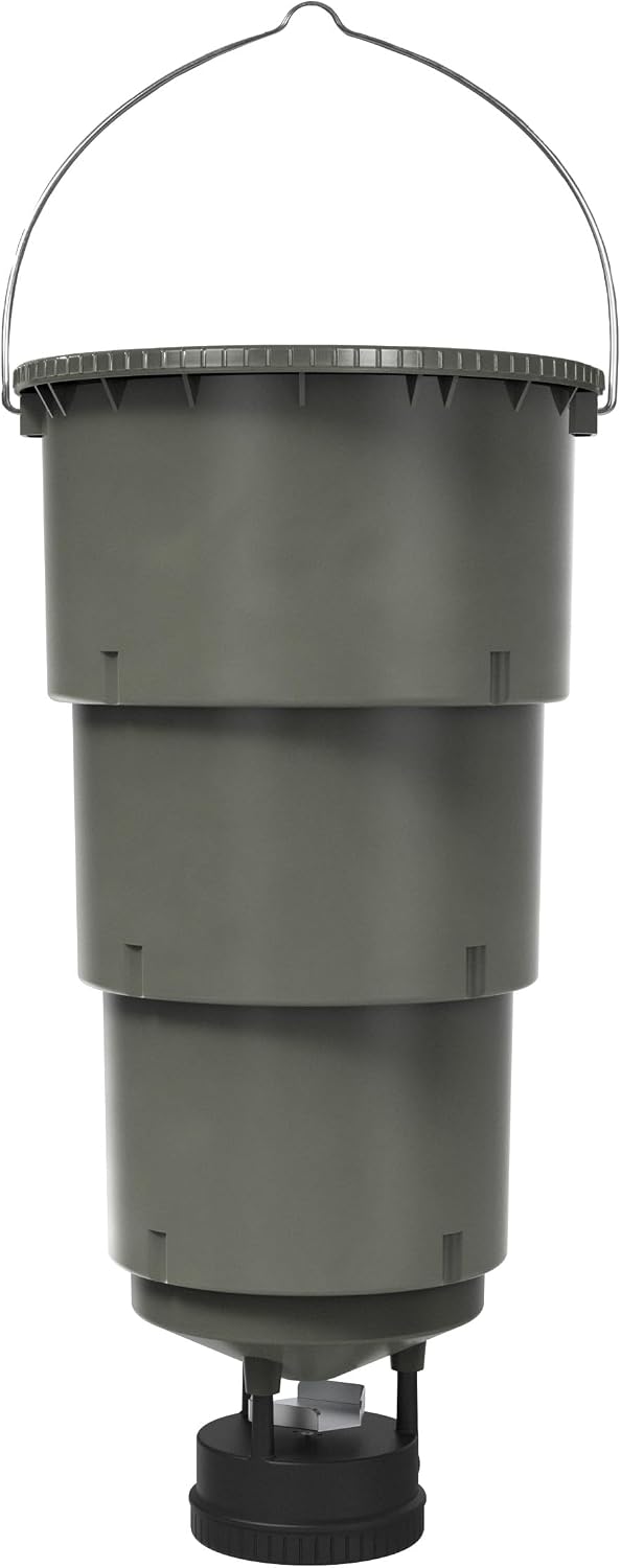All-in-One Hanging Deer Feeder - 30 Lb, Bluetooth App