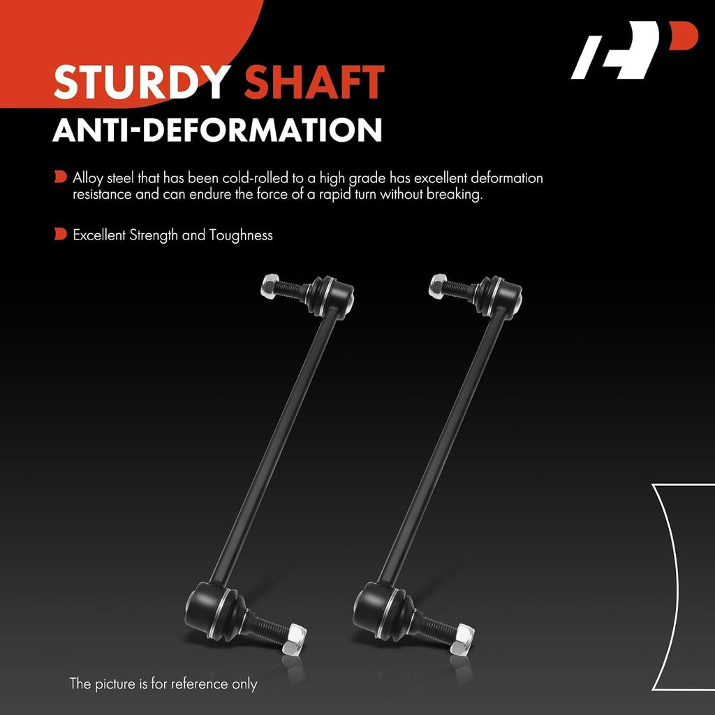 A-Premium Front Sway Bar Link Stabilizer Bar Link, Compatible with Chevy