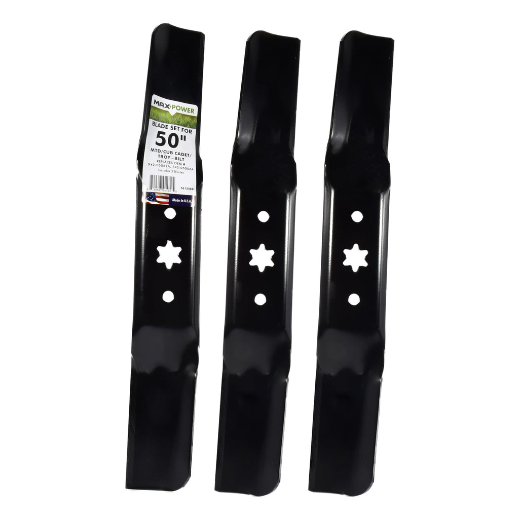 MaxPower 561558B USA MADE 3 Blade Set