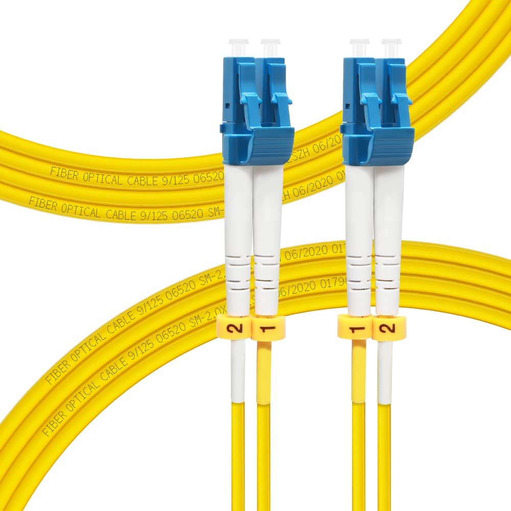 LC to LC Single Mode Fiber Patch Cable OS2 5M/16ft