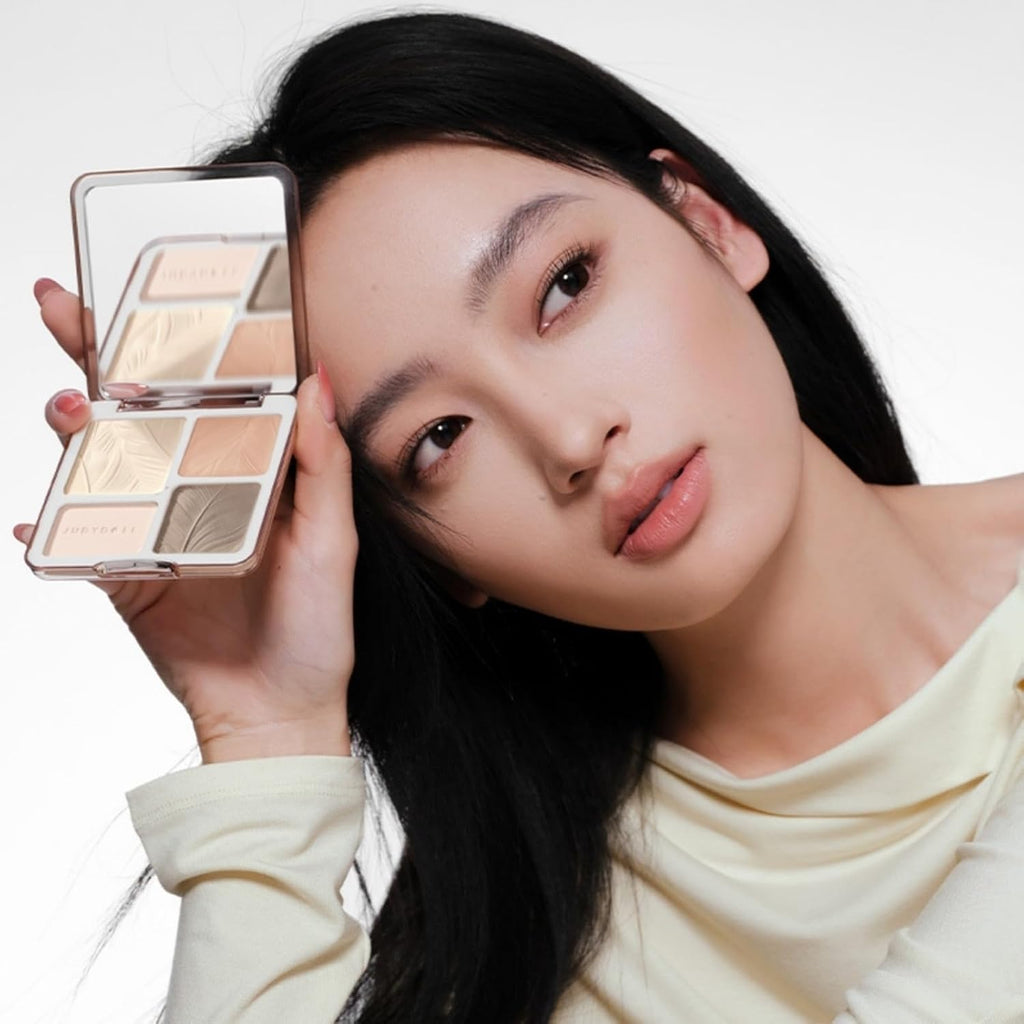 Contour Palette Highlighter Makeup Korean Makeup (05 Feather Glow)