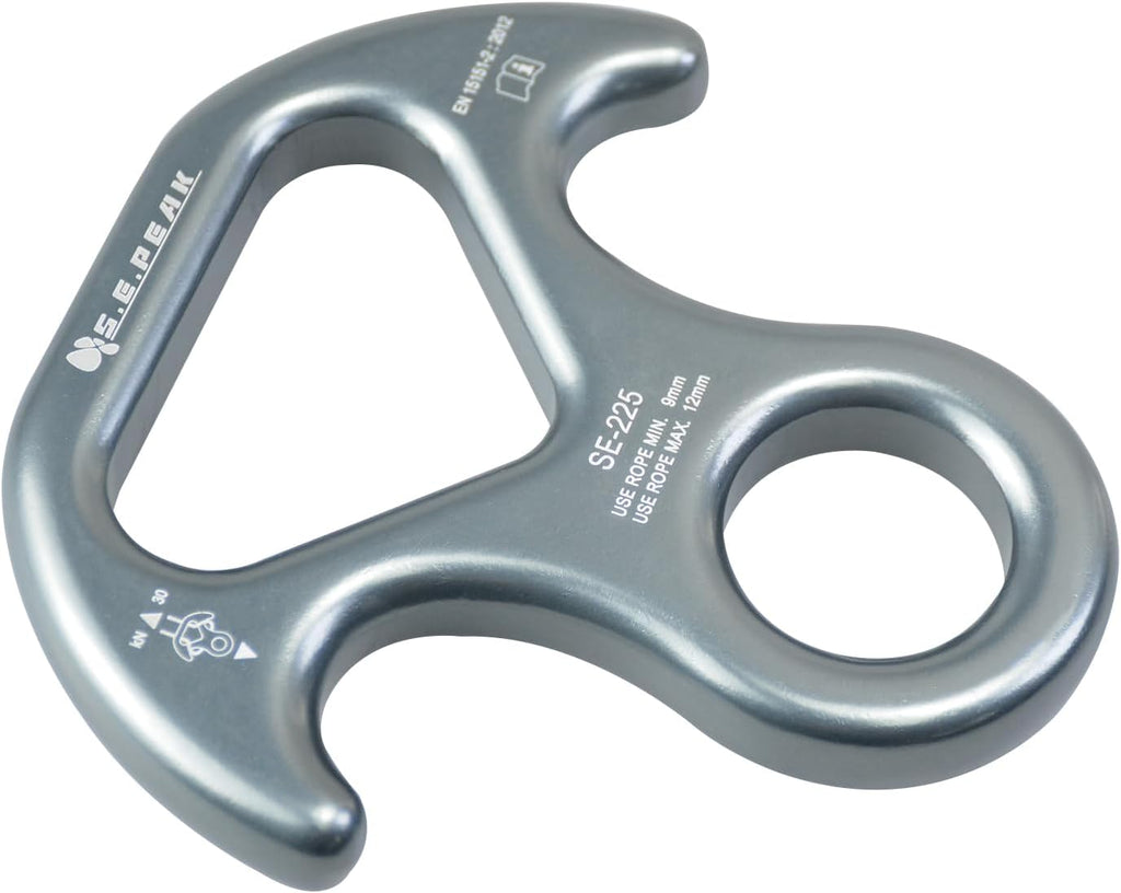 30kN/35kN/40kN Rescue Figure 8 Descender Climbing Gear Downhill Equipment Rigging Plate Rappeling Device for Rock